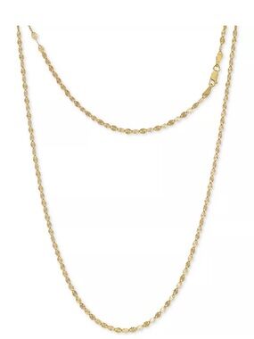 Disco link chain necklace